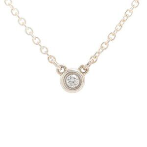 Tiffany & Co. By the Yard Diamond Necklace Silver